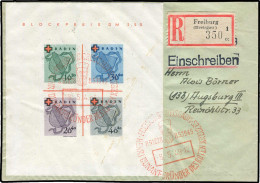 Französische Zone Baden, 1949, Bl. 2 II, Brief - Other & Unclassified