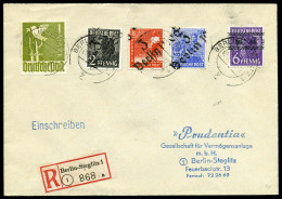 Berlin Vorläufer, 1948, 178 I U.a., Brief - Otros & Sin Clasificación