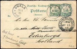 Deutsche Kolonien Kamerun, 1905, Brief - Camerún