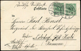 Deutsche Kolonien Kamerun, 1899, Brief - Camerun