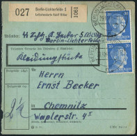 Berliner Postgeschichte, 1941, DR 791, Brief - Covers & Documents