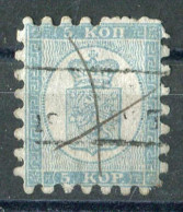 Finnland, 1860, 3 A, Gestempelt - Altri & Non Classificati