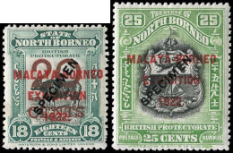 Nordborneo, 1922, A196-O196 SPEC., Ungebraucht - Autres - Asie