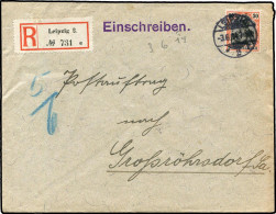 Deutsches Reich, 1914, 89 I Y, Brief - Other & Unclassified