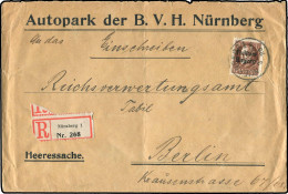 Altdeutschland Bayern, 1920, 101 II A, Brief - Cartas & Documentos