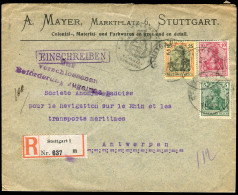 Deutsches Reich, 1915, Brief - Other & Unclassified