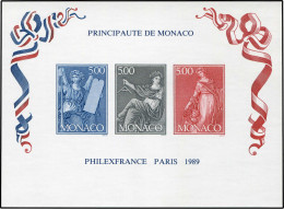 Monaco, 1989, Bl. 45 (2), Postfrisch - Other & Unclassified