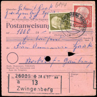 Bundesrepublik Deutschland, 1957, 192, 261, Brief - Autres & Non Classés