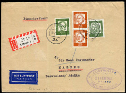 Bundesrepublik Deutschland, 1963, 350,353(2),362, Brief - Altri & Non Classificati
