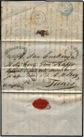 Italienische Post Im Ausland, 1854, Brief - Altri & Non Classificati