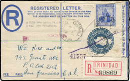 Trinidad & Tobago, 1917, 72a, Brief - Trinidad En Tobago (1962-...)