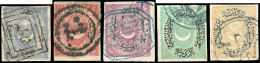 Türkei, 1867, 11/12, 19, 28/29 U, Gestempelt - Other & Unclassified