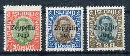 Island, 1931, 147/49, Ungebraucht - Sonstige & Ohne Zuordnung