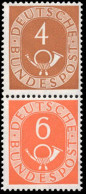 Bundesrepublik Deutschland, 1951, S 1, Postfrisch - Zusammendrucke