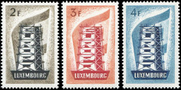 Luxemburg, 1956, 555-57, Postfrisch - Otros & Sin Clasificación