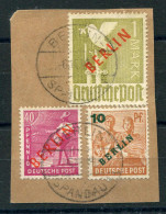 Berlin, 1949, Briefstück - Sonstige & Ohne Zuordnung