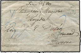 Schweden, 1857, Brief - Altri & Non Classificati