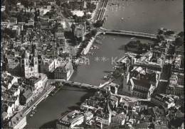 11887065 Zuerich ZH Fliegeraufnahme Grossmuenster Fraumuenster Zuerich - Otros & Sin Clasificación