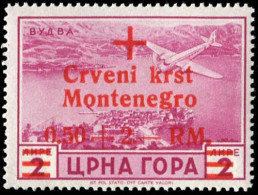 Deutsche Besetz.II.WK Montenegro, 1944, 29-35, Postfrisch - Besetzungen 1938-45