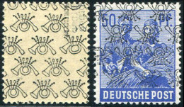 Amerik.+Brit. Zone (Bizone), 1948, 48 II DRK, Postfrisch - Nuevos