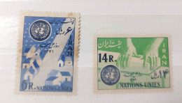 Iran Shah Pahlavi United Nations Day (10) – 1962 روز ملل متحد (سری دهم) سال 1341 - Iran