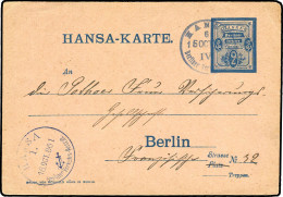 Deutsches Reich, 1886, Brief - Sonstige & Ohne Zuordnung