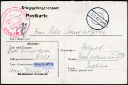 Deutsche Besetz.II.WK Serbien, 1942, Brief - Bezetting 1938-45