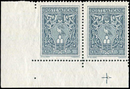 Vatikanstaat, 1945, 103 Var., Postfrisch, Paar - Other & Unclassified