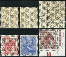 Amerik.+Brit. Zone (Bizone), 1948, 46, 48, A 49 II DS I, Postfrisch - Nuevos