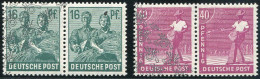 Amerik.+Brit. Zone (Bizone), 1948, 42, 47 II Var., Postfrisch - Nuevos