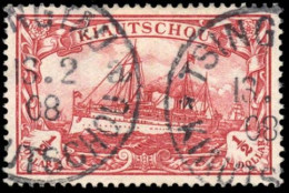Deutsche Kolonien Kiautschou, 1905, 24 B, Gestempelt - Kiauchau