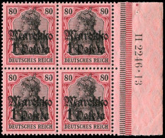 Deutsche Auslandspost Marokko, 1911, 54 HAN U, Postfrisch - Turchia (uffici)