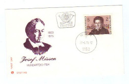 Österreich, 1975, Ersttag "100. Todestag Josef Misson" A. Kuvert, MiNr.1489 (10997X) - FDC