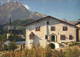 11886145 Scuol Tarasp Vulpera Engadinerhaus Kirche In Scuol Scuol - Other & Unclassified