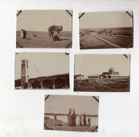 Ezra (Moyen-Orient) Lot De 5 Petites Photos  Légendées Au Verso  1927   (PPP47338) - Lieux