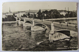 SUISSE - BÂLE - BASEL - Johanniterbrücke - 1949 - Bâle