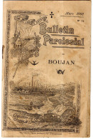 Bulletin Paroissial De Boujan Sur Libron De Mars 1902.n : 13 De 12 Pages - Historical Documents