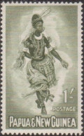 Papua New Guinea 1961 SG30 1/- Female Dancer MNH - Papua Nuova Guinea