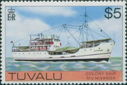 Tuvalu 1976 SG44 $5 Colony Ship MNH - Tuvalu (fr. Elliceinseln)
