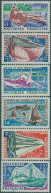 French Polynesia 1966 Sc#217-222,SG56-61 Fishing Vessels MNH - Other & Unclassified