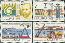 Nauru 1975 SG129-132 Phosphate Mining Set MNH - Nauru