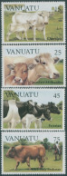 Vanuatu 1984 SG386-389 Cattle Set MNH - Vanuatu (1980-...)