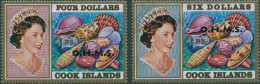 Cook Islands OHMS 1978 SGO30-O31 Seashells QEII High Values CTO - Cookeilanden