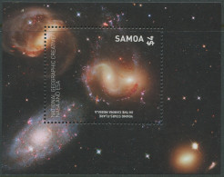 Samoa 2016 SG1436 Space Nebulus MS MNH - Samoa