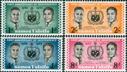 Samoa 1963 SG249-252 Independence Set MLH - Samoa