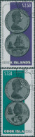 Cook Islands 1974 SG492-493 Cook Second Voyage Set FU - Islas Cook