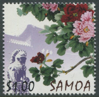 Samoa 2009 SG1210 $1 Peonies MNH - Samoa