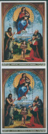 Niue 1986 SG641 Christmas Charity Imperf Pair MS MNH - Niue