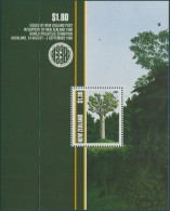 New Zealand 1989 SG1515 Trees MS MNH - Otros & Sin Clasificación