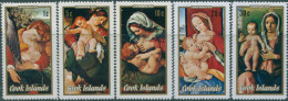 Cook Islands 1972 SG406-410 Christmas Set MLH - Islas Cook